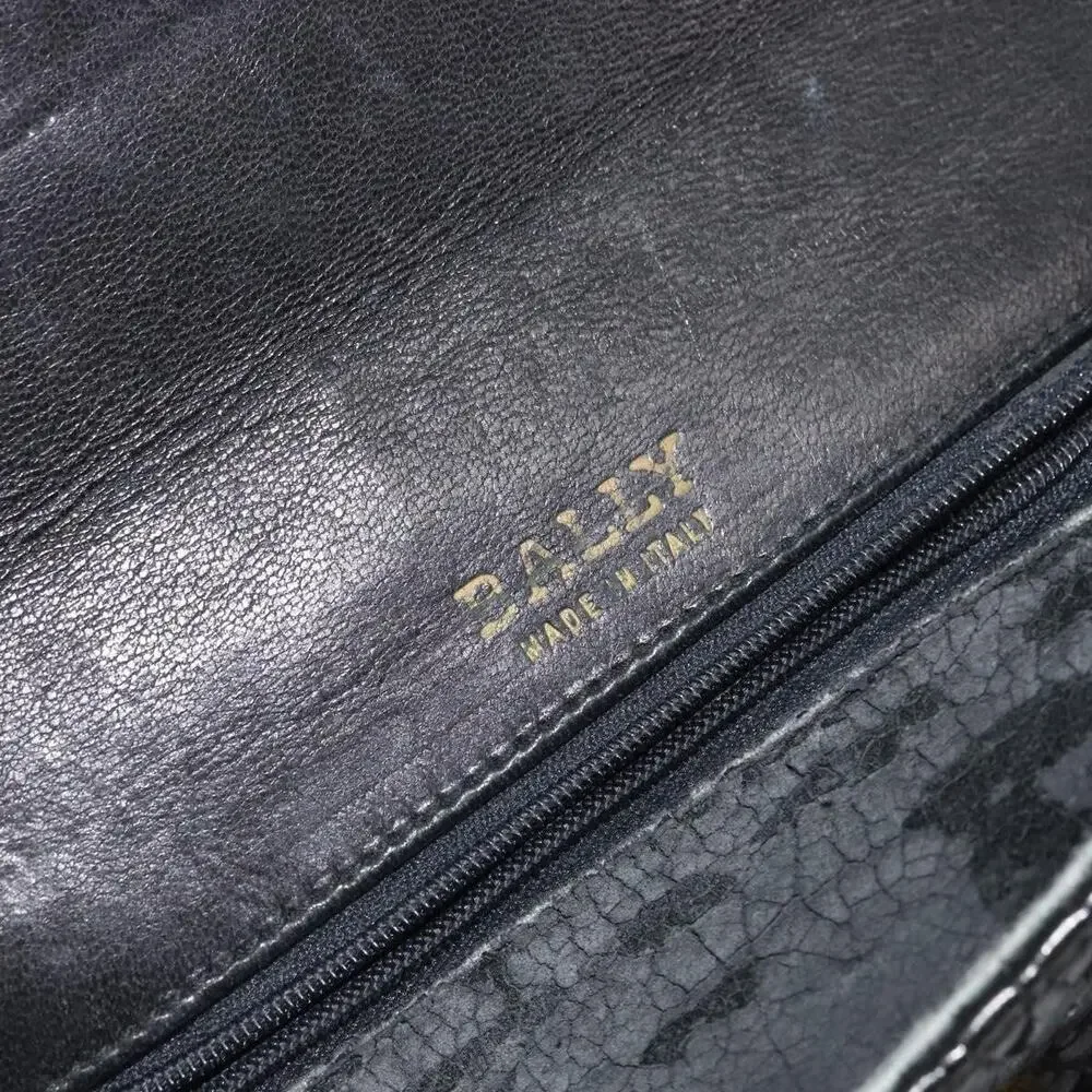 Bally Leather Pouch Black